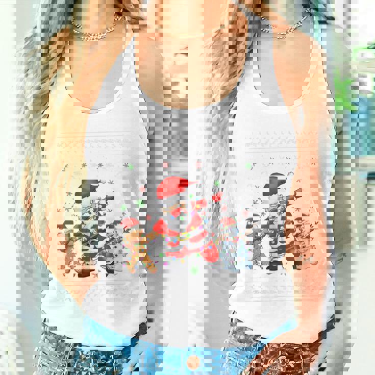 Dabbinganta Christmas おかしいdabサンタクロースクリスマス タンクトップ