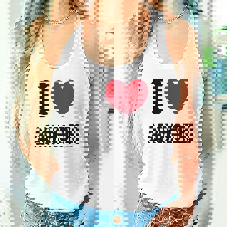 I Love Aomori 青森が大好き タンクトップ