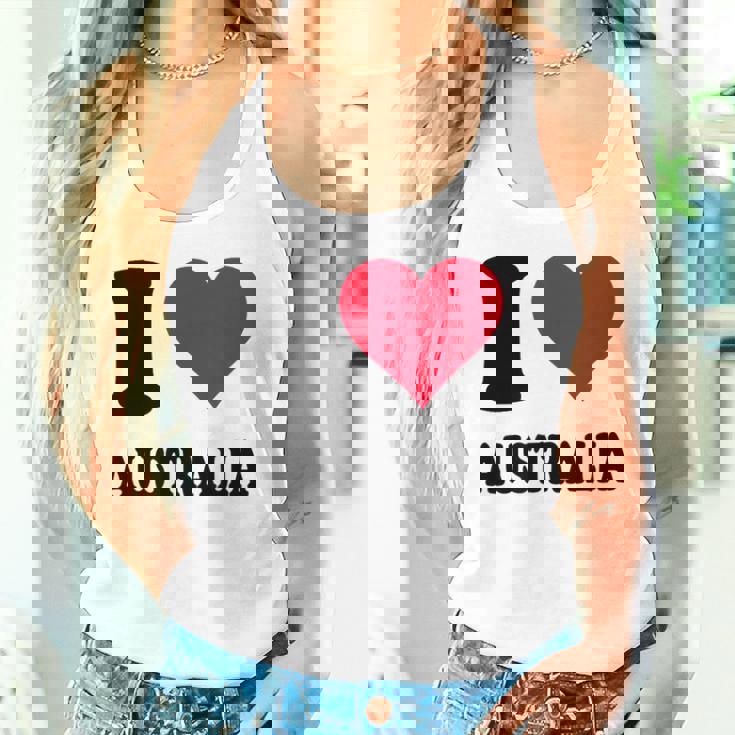 I Love Australia タンクトップ