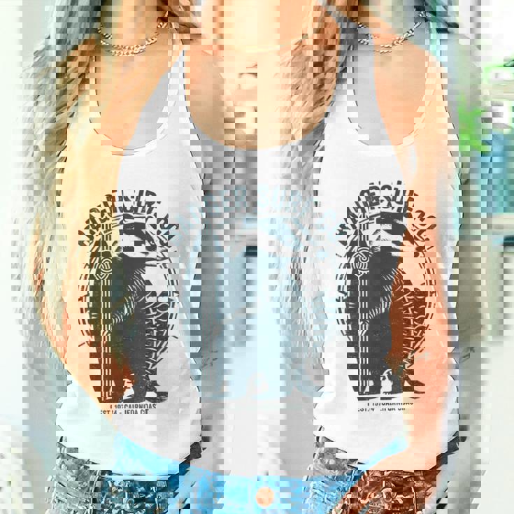 Vintage Badgerurf Co レトロ サーフィン カリフォルニアアート タンクトップ