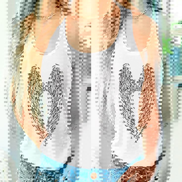 かわいい天使の羽 タンクトップ