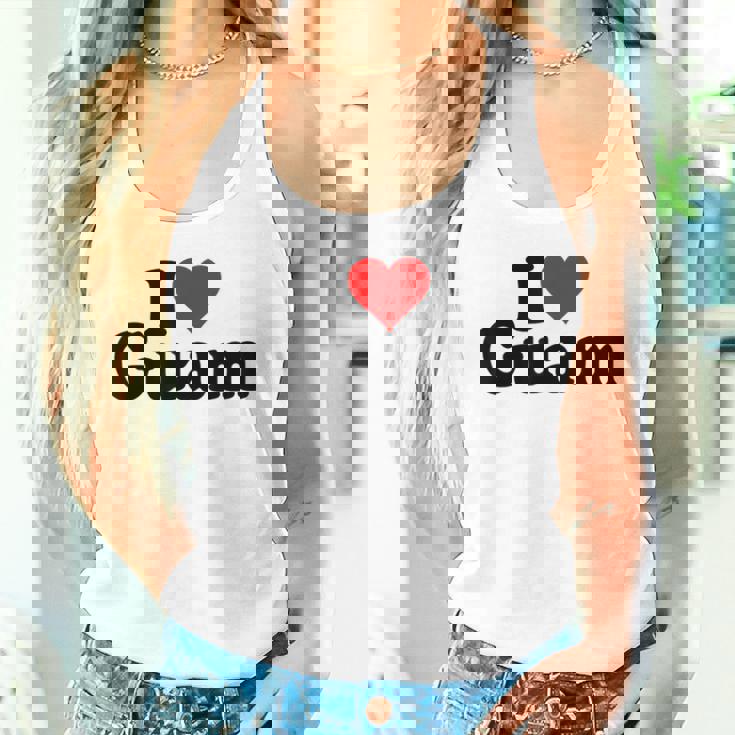 アイラブハートグアムグアマニアンプライド タンクトップ