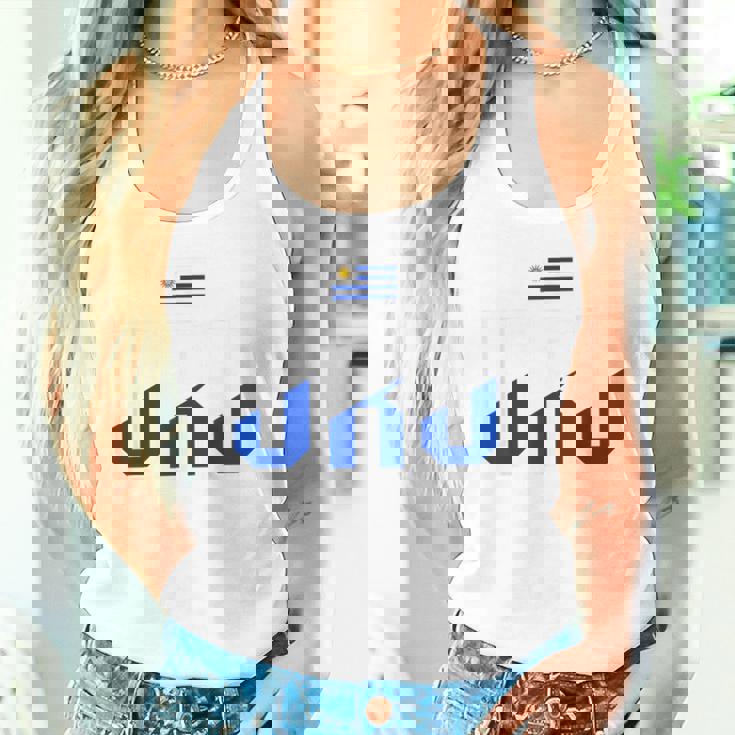 ウルグアイプライド Uru ウルグアイ国旗 ヴィンテージ タンクトップ