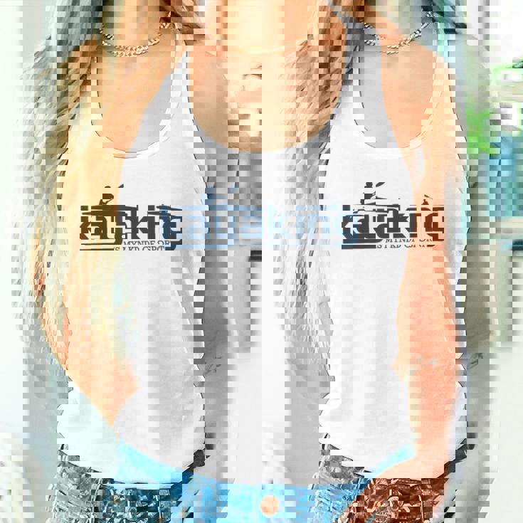 カヤックは俺のスポーツだよカヤックはカヤック タンクトップ