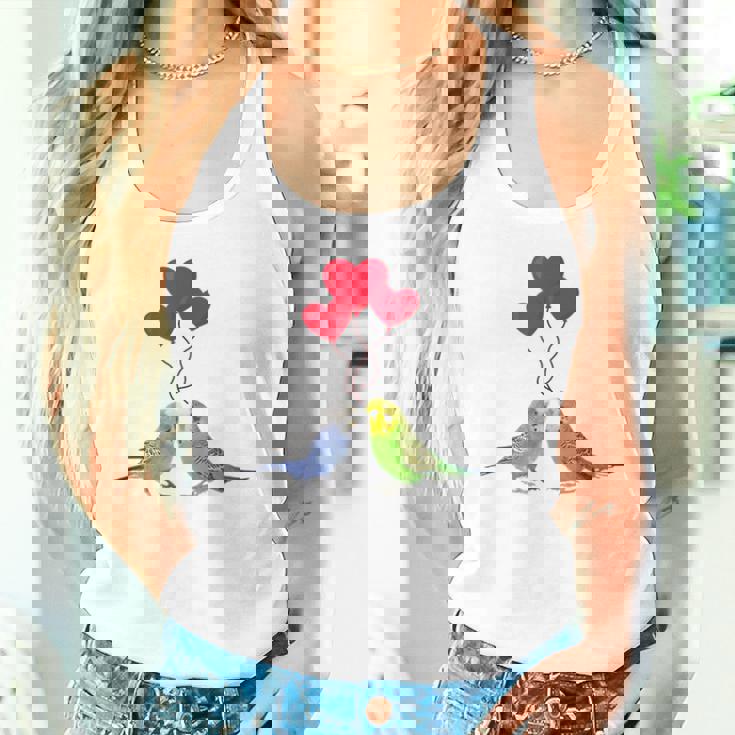 セキセイインコ、面白い鳥、楽しい、セキセイインコ タンクトップ