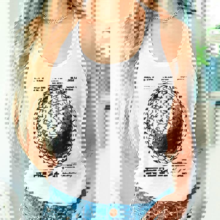 バックミンスター フラー 測地線 特許 科学 工学 数学 タンクトップ