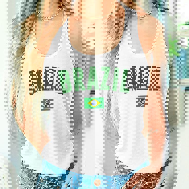 ブラジルシャツ メンズ レディース キッズ ブラジル サッカーファン タンクトップ