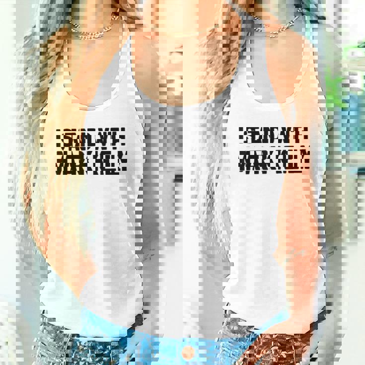 マーク・ケリーと立ち、投票ブルー、政治アパレル2026 タンクトップ