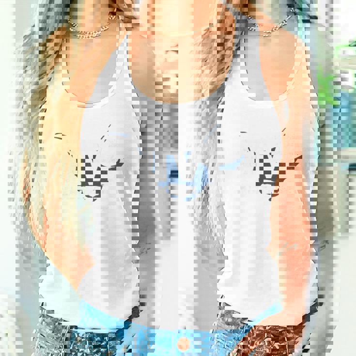 モルディブダイブマンタダイビング 長袖tシャツ タンクトップ