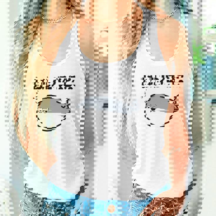 ルンルンバスピス サカバンバスピス 可愛い バズり 古代魚 喜怒哀楽 ネタ お笑い 面白 おもしろ ネタ 長袖tシャツ タンクトップ