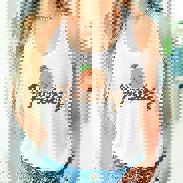 桃 かわいい 可愛い 服 桃 イラスト タンクトップ