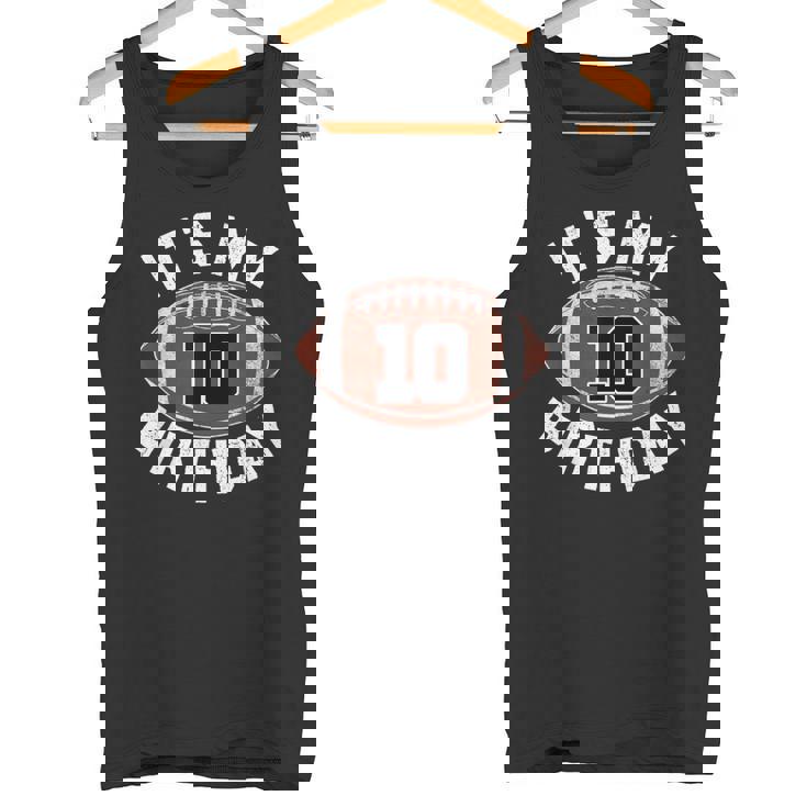 10歳の誕生日 フットボール 10歳 男の子 スポーツパーティー キッズ タンクトップ