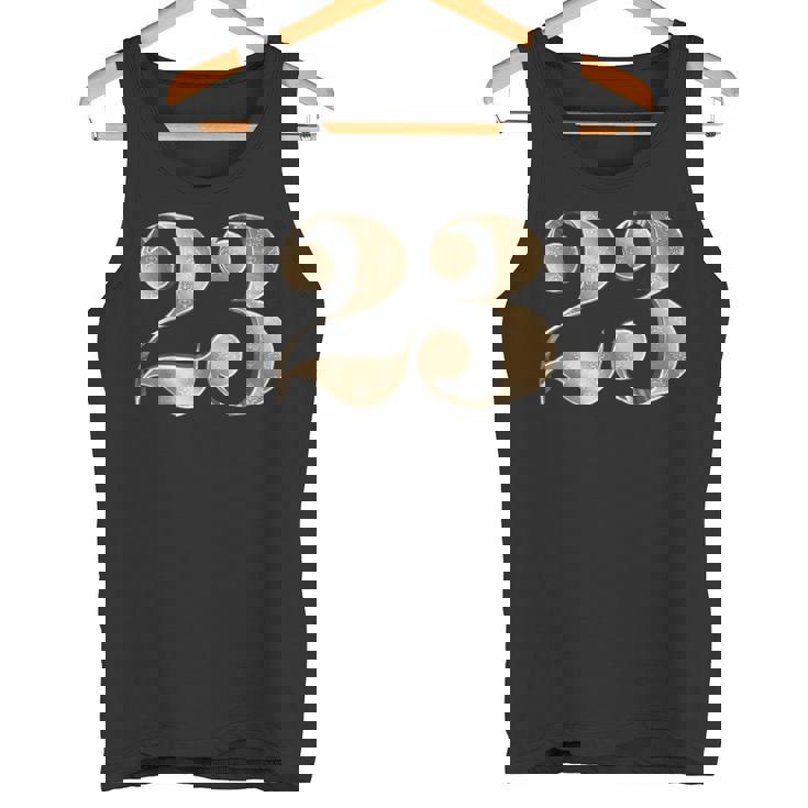 23 23 誕生日 お気に入り 数字 フルール・ド・リス タンクトップ