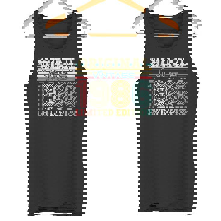 40 歳の誕生日 男性 オリジナル ヴィンテージ 1986 年 ギフト 長袖tシャツ タンクトップ