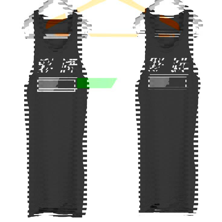 50Th Birthday 50 Life 50 Years Life Loading Bar 50 Percent タンクトップ