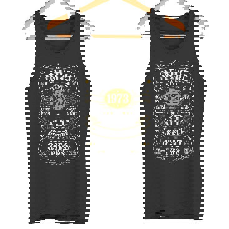 53歳の誕生日プレゼント ヴィンテージ 1973年 男性 面白い 53歳 1973年 タンクトップ