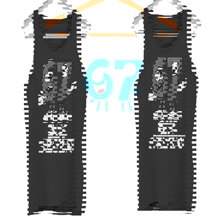 67 シックスセブン 6-7 Gen Alpha イタリアンブレインロットゲームミーム タンクトップ