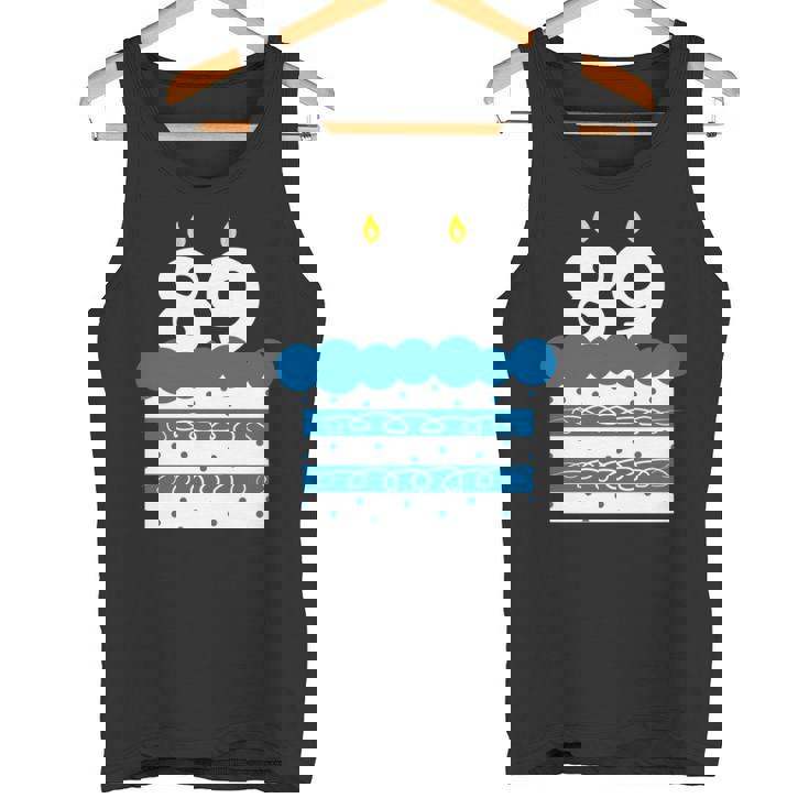 89 歳の誕生日番号 89 89 歳の誕生日番号 長袖tシャツ タンクトップ