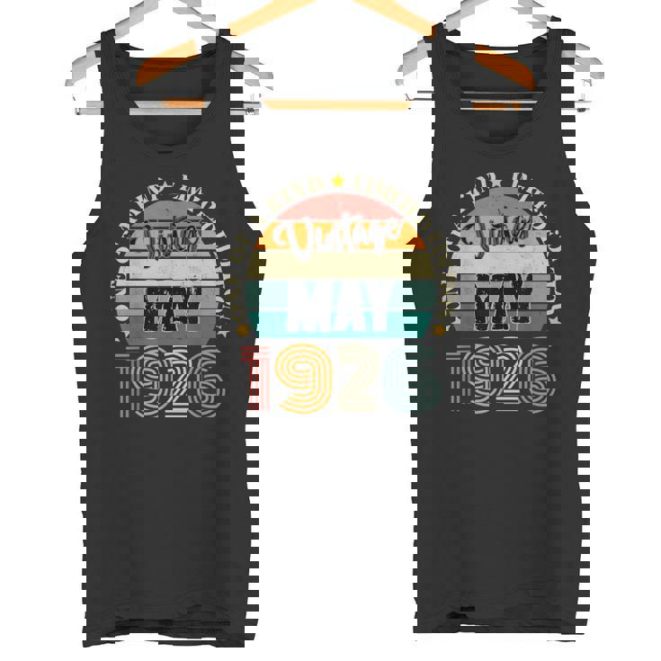 98歳 ヴィンテージ 1926年5月 98歳の誕生日 レトロ タンクトップ