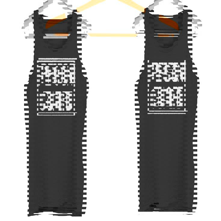 Agent Correctionnel Application De La Loi Prison Guard Débardeur e