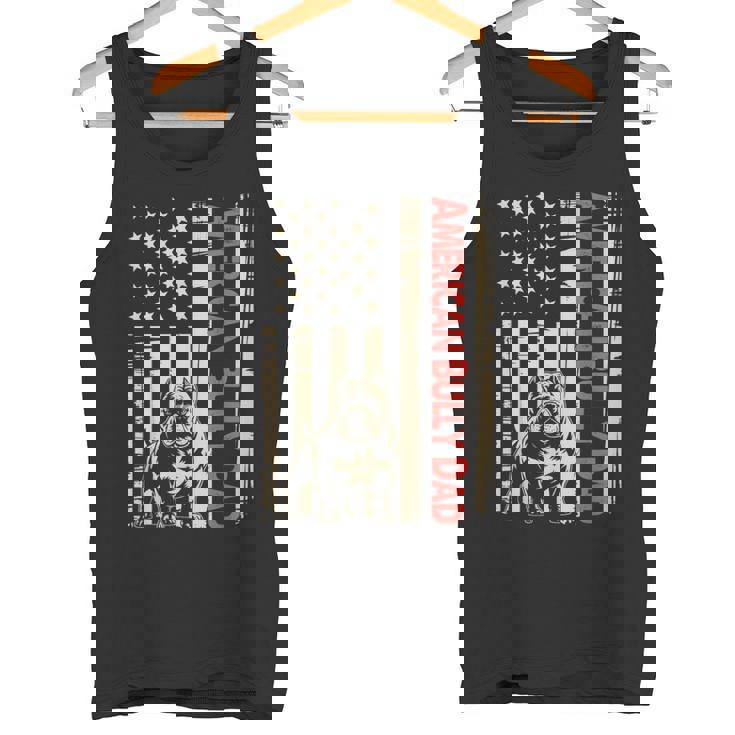 American Bully Dad Bully Dad Dog American Bully Festa Del Papà Canotta