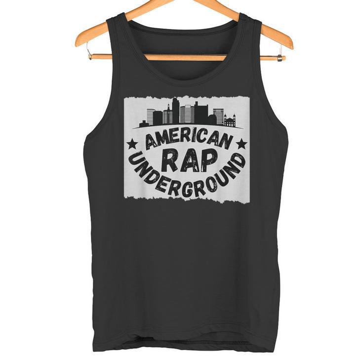 Hip Hop Rap Rapper Graffiti Musician Street Dance Breakdance Tank