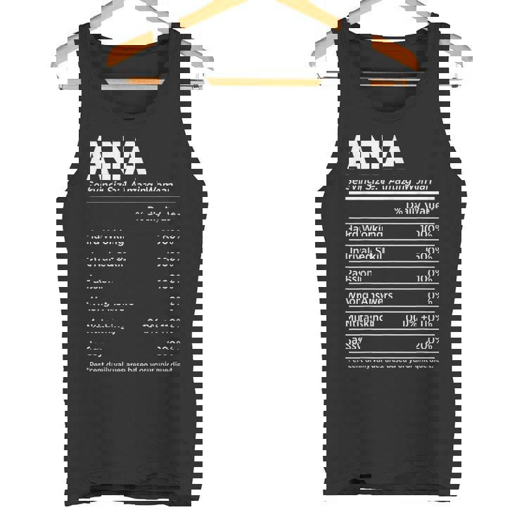 Ana Is My Name おもしろネームタグ タンクトップ