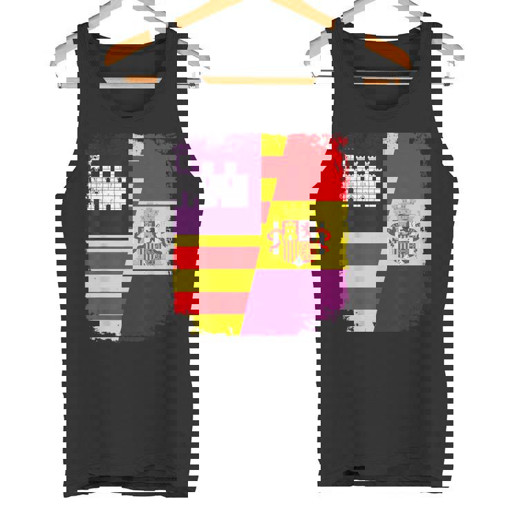 Bandera Islas Baleares España Republicana Republica Española Camiseta sin mangas