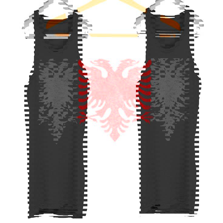 Bandera Nacional Albania Águila Albana Tirana Camiseta sin mangas