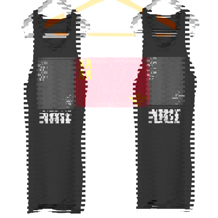 Bandera Región De Murcia In Mangas Camiseta sin mangas