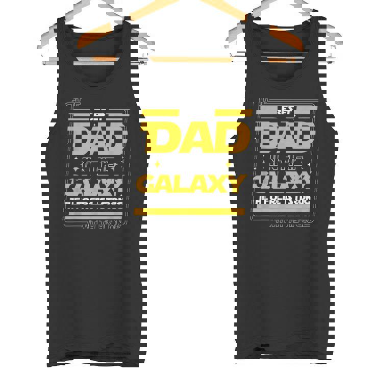 The Best Dad In The Galaxy Festa Del Papà Papà Canotta