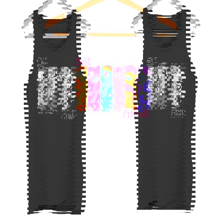 Best Friend レトロレインボーダッシュフラッターシャイレアリティ タンクトップ