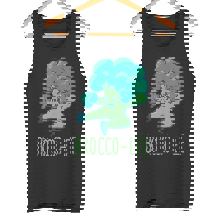 Brocco Lee Divertente Karate Kung Fu Broccolierdura Canotta