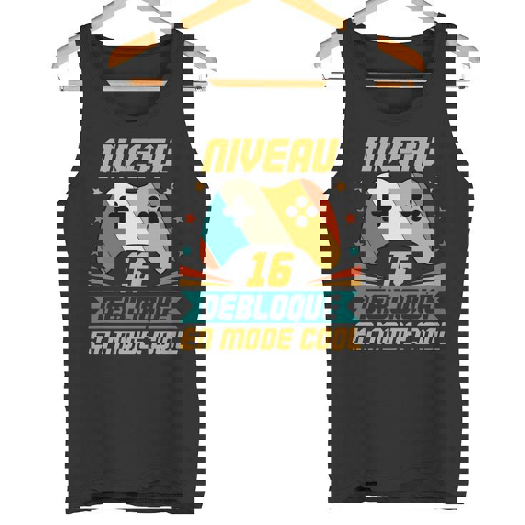 Cadeau Anniversaire Garçon 16 Ans Ado Gamer Humour Manche Longue Débardeur e