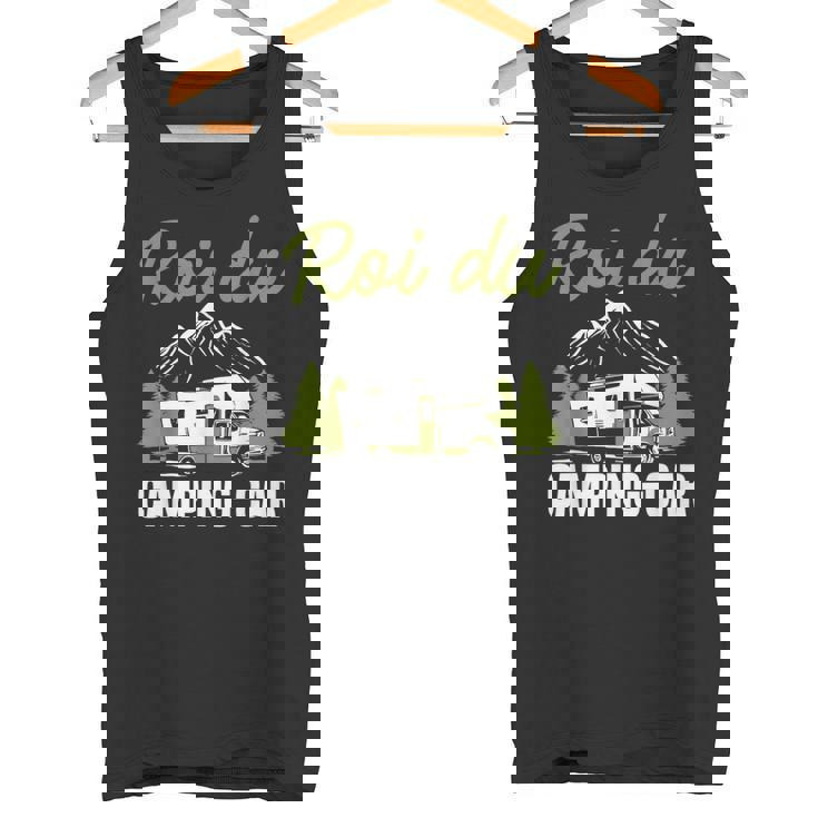 Campeur Drole Camper Roi Du Camping-Car Débardeur e