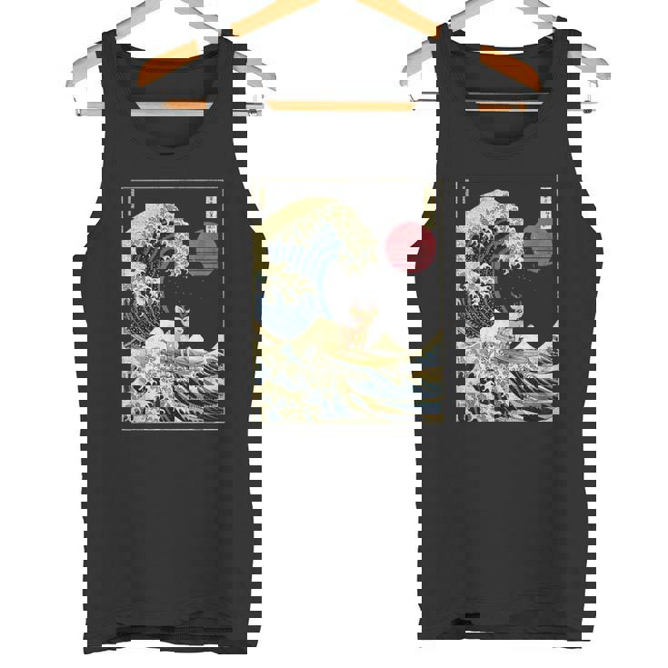 Cerf Kanagawaague Drôleurf Animal Débardeur e