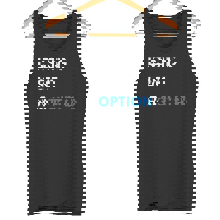 Champion Mindset Losing Isn’T An Option Motivationalta 長袖tシャツ タンクトップ