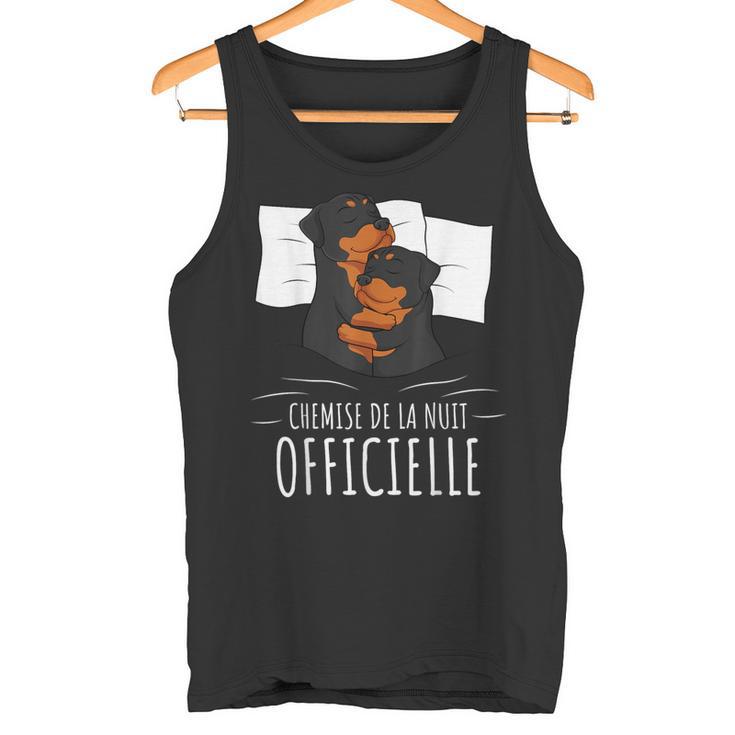 Chemise De La Nuit Officielle Rottweiler Chien Pyjama Débardeur e