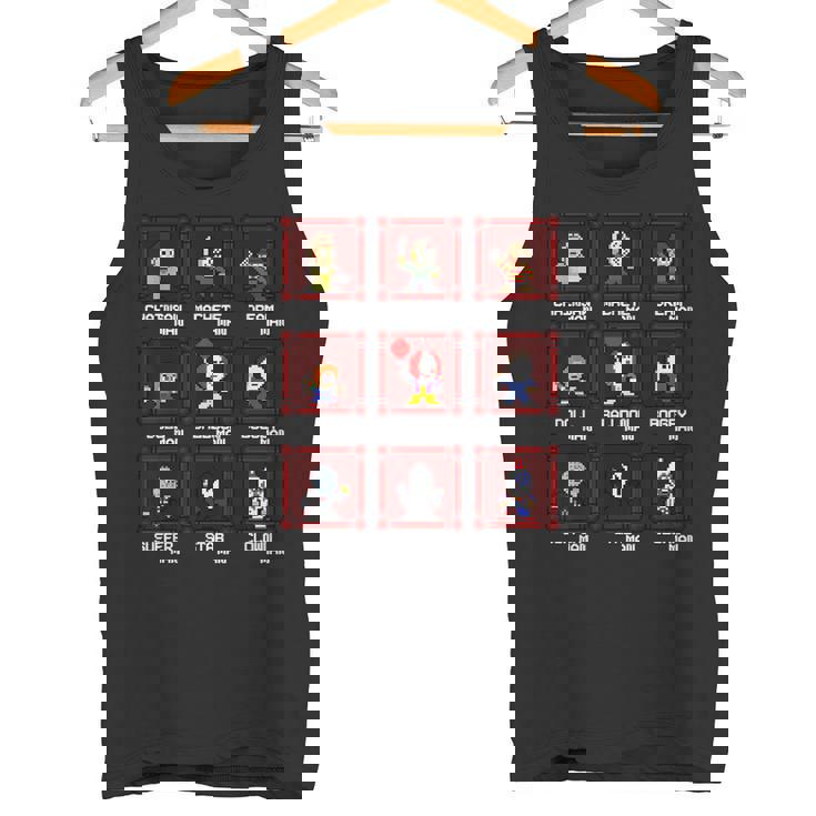 Choose Yourlasher 8ビットレトロホラーゲーム タンクトップ