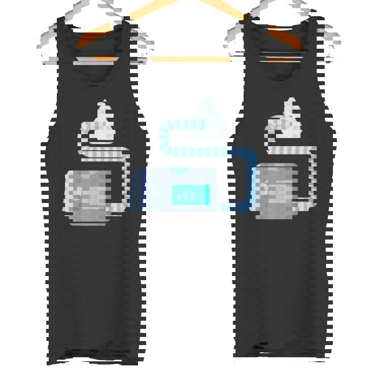 Cpap Life 面白い睡眠時無呼吸 タンクトップ