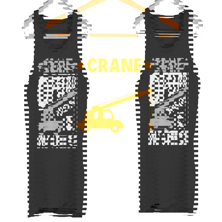 Crane Whisperer 面白いクレーン オペレーター タンクトップ
