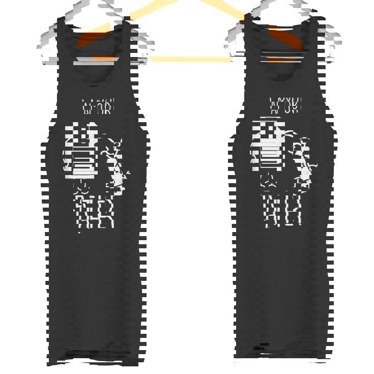 Cute & Usb Floppy Disk I Am Your Father Pun タンクトップ