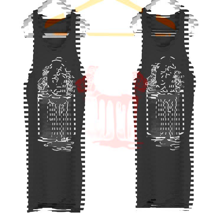 Deathcake バースデーケーキテーマ ケーキローズ ハロウィン タンクトップ