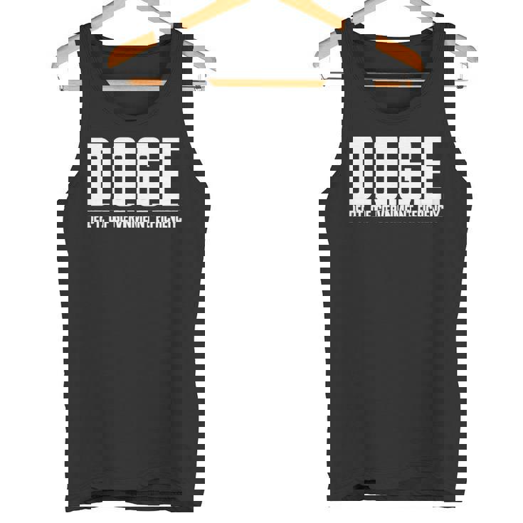 DOGE 政府効率省 Doge 長袖tシャツ タンクトップ