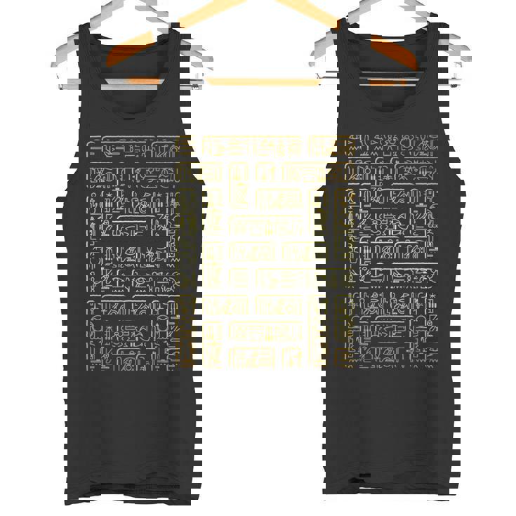 Egyptian Hieroglyphs Ancient Egypt Camiseta sin mangas