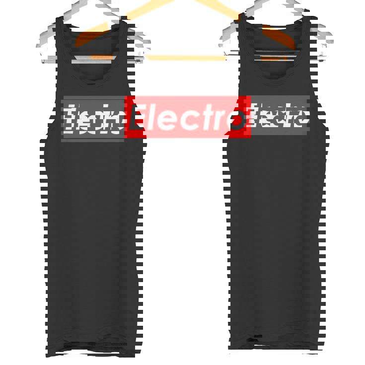 Electro Electronic House Music Edm Electro Mix タンクトップ