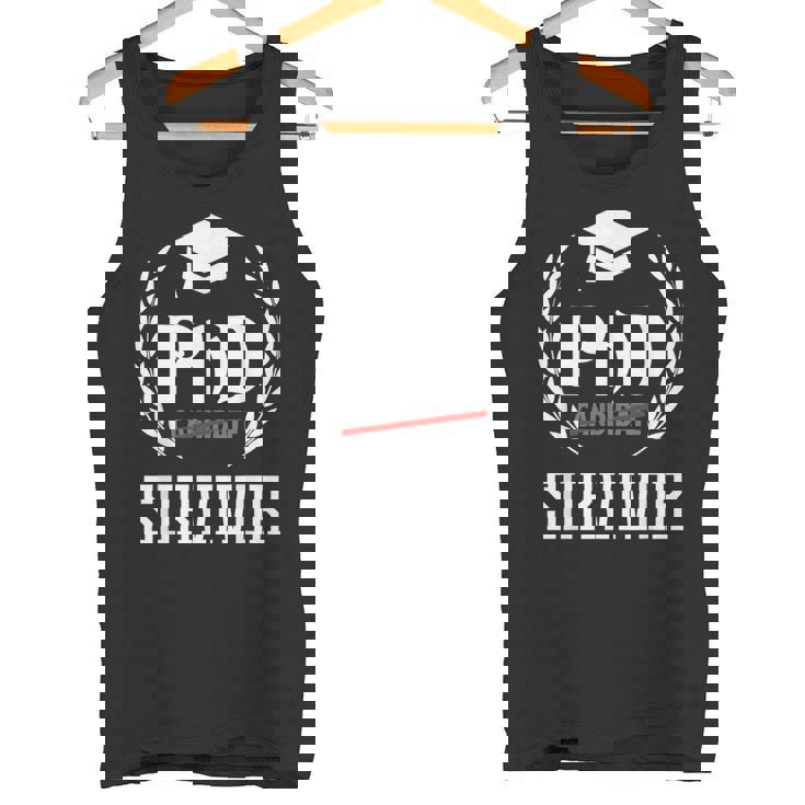 Phdurvivor T For Graduationtudent タンクトップ