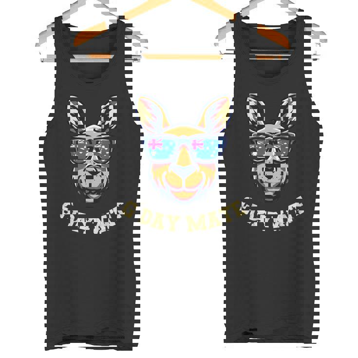 G Day Mate カンガルーオーストラリア国旗シャツ オーストラリア オーストラリア タンクトップ