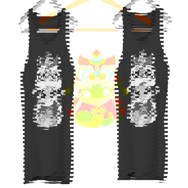 Happy Lunar Chinese New Year 2025 Cute Babynake Dragon タンクトップ