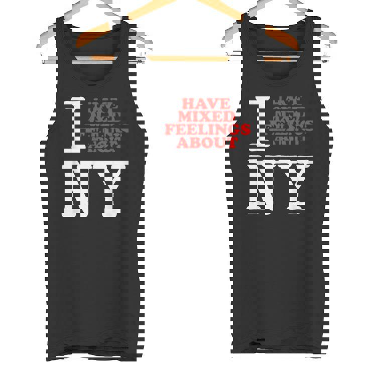 I Have Mixed Feelings About New York タンクトップ